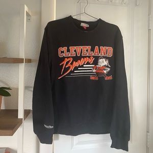 Cleveland Browns vintage style Mitchell & Ness crewneck men’s M